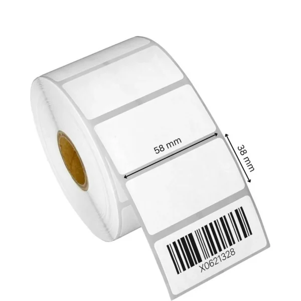 Size 58mm X 38mm (50 Rolls)