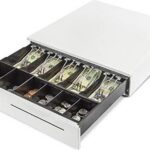 EPOS ECH-410 Full Metal Body Cash Drawer - White