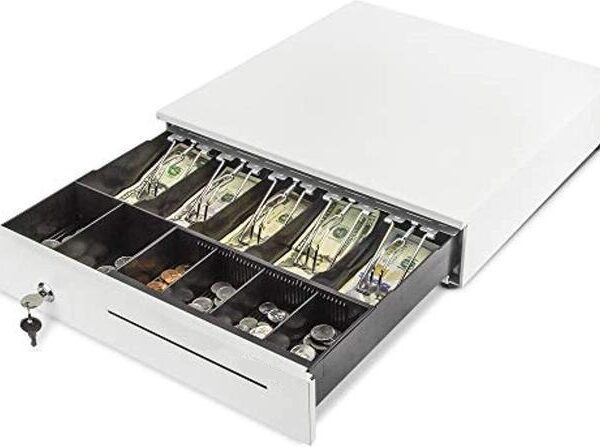 EPOS ECH-410 Full Metal Body Cash Drawer - White